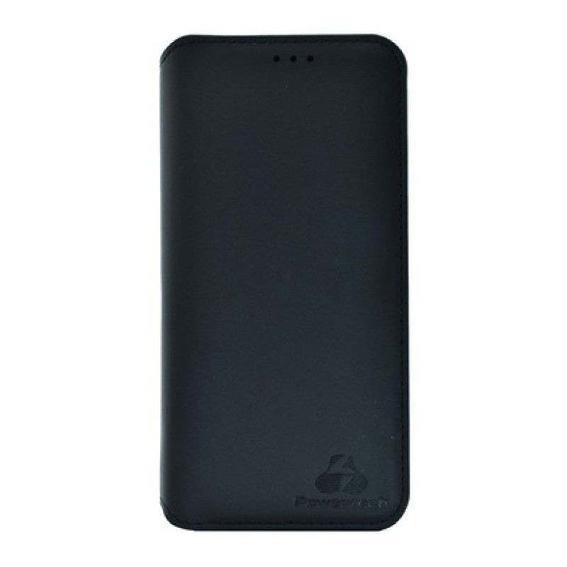 POWERTECH Θήκη Slim Leather για Xiaomi Redmi Note 6, μαύρη