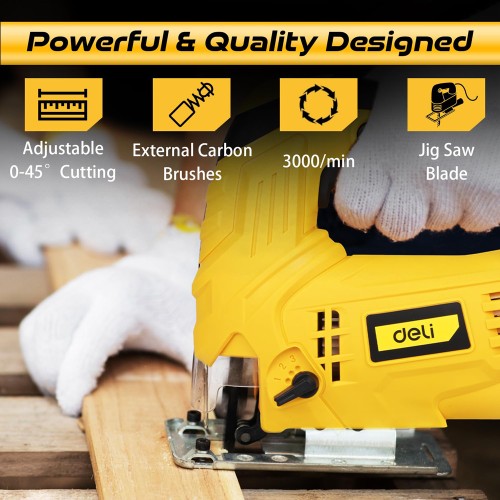 DELI σέγα DC576, ρυθμιζόμενη, 600W