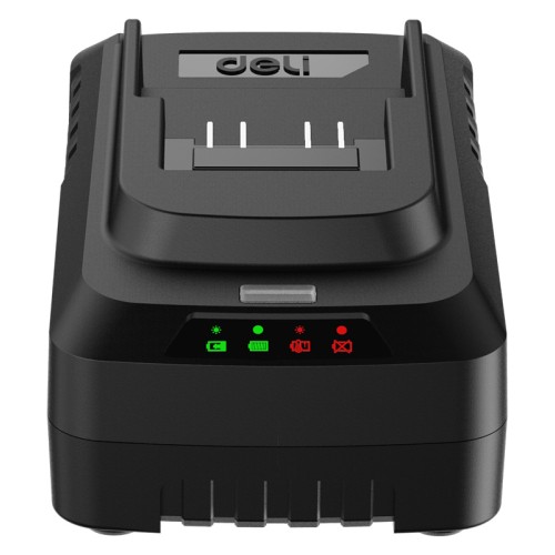 DELI φορτιστής μπαταριών εργαλείων μπαταρίας DE-CD20A2, 1 θέση, 20V 2Α