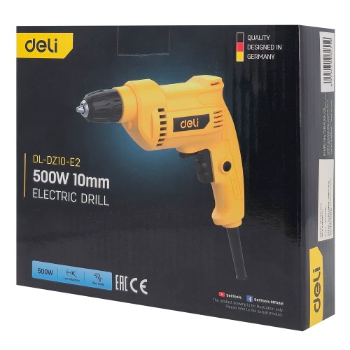 DELI ηλεκτρικό δράπανο DL-DZ10-E2, 500W, UK plug