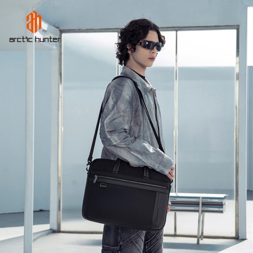 ARCTIC HUNTER τσάντα ώμου GWB00849 με θήκη laptop 15.6