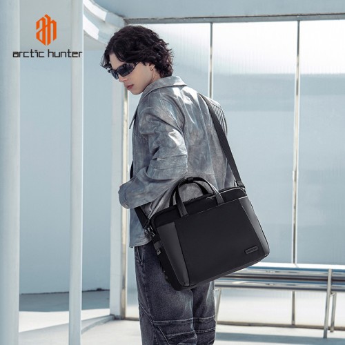 ARCTIC HUNTER τσάντα ώμου GWB00848 με θήκη laptop 15.6
