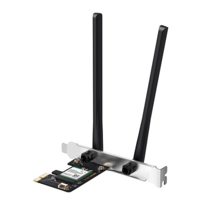 MERCUSYS κάρτα δικτύου WiFi 6 & Bluetooth MA80XE, 3000Mbps AX3000, PCIe, V2.0
