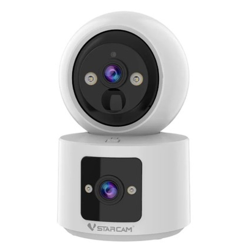 VSTARCAM smart κάμερα CB90DR, 2MP, dual lens, WiFi, PTZ, SD, 5200mAh backup battery