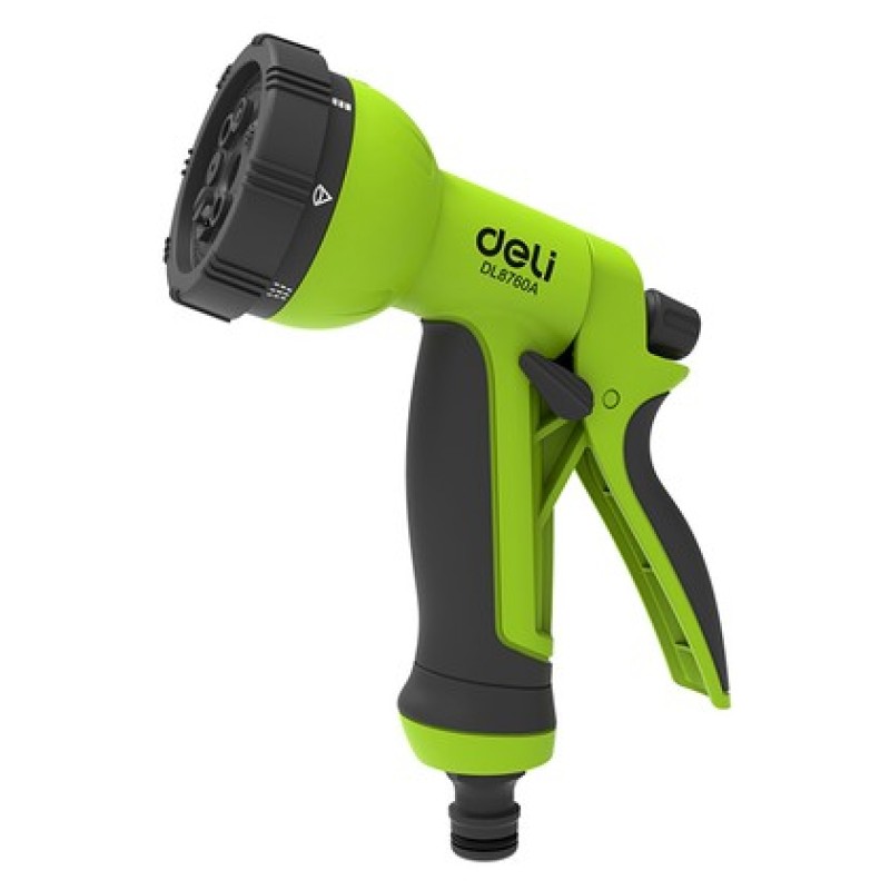 DELI πιστόλι νερού DL8760A με 8 λειτουργίες ψεκασμού, 3/4