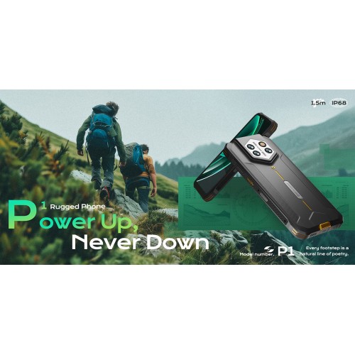 ONERUGGED smartphone P1, 6.56