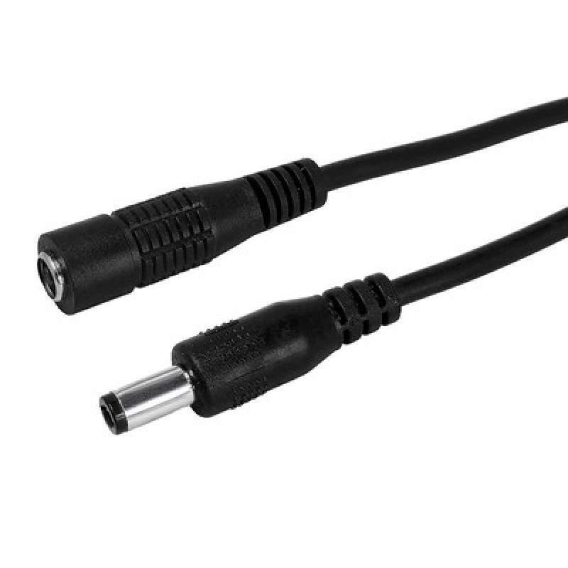 POWERTECH καλώδιο προέκτασης τροφοδοσίας CAB-H201, 5.5x2.5mm, 3m, μαύρο