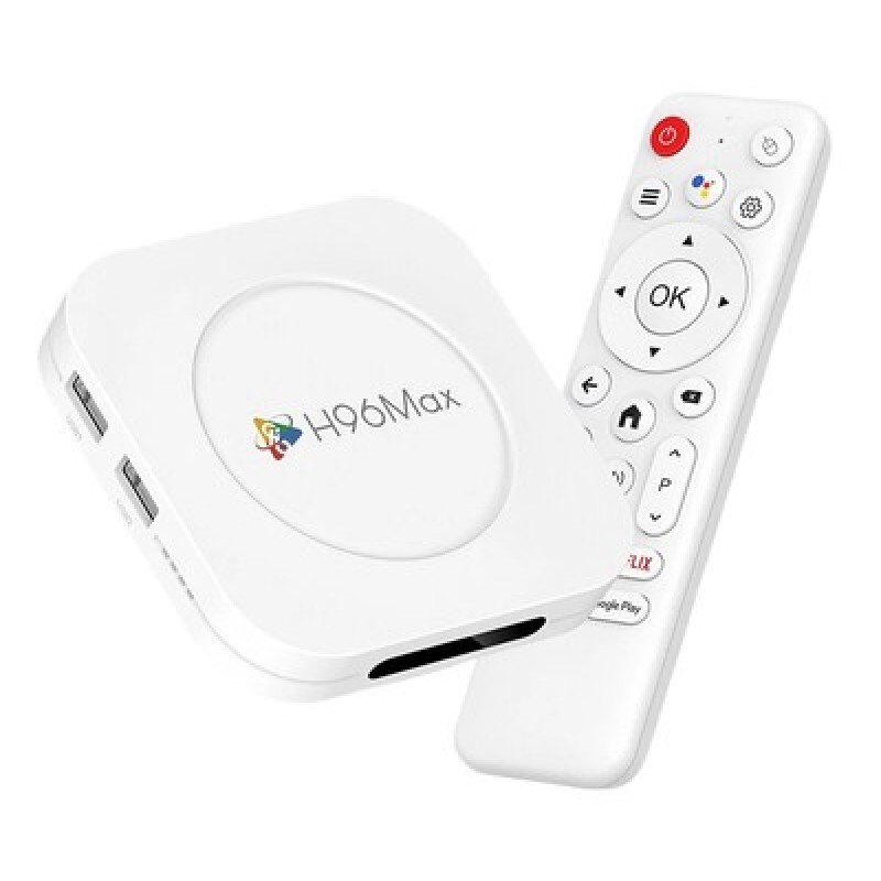 H96 MAX TV Box M1 Plus, 8K, 4/32GB, WiFi 6, Bluetooth, Android 14