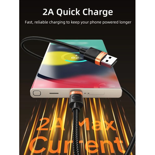 CABLETIME καλώδιο USB-C σε USB CT-AMCM2A, 2A, 480Mbps, 1m, μαύρο