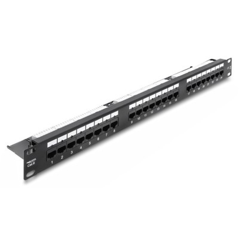 DELOCK patch panel 91087 για rack 19