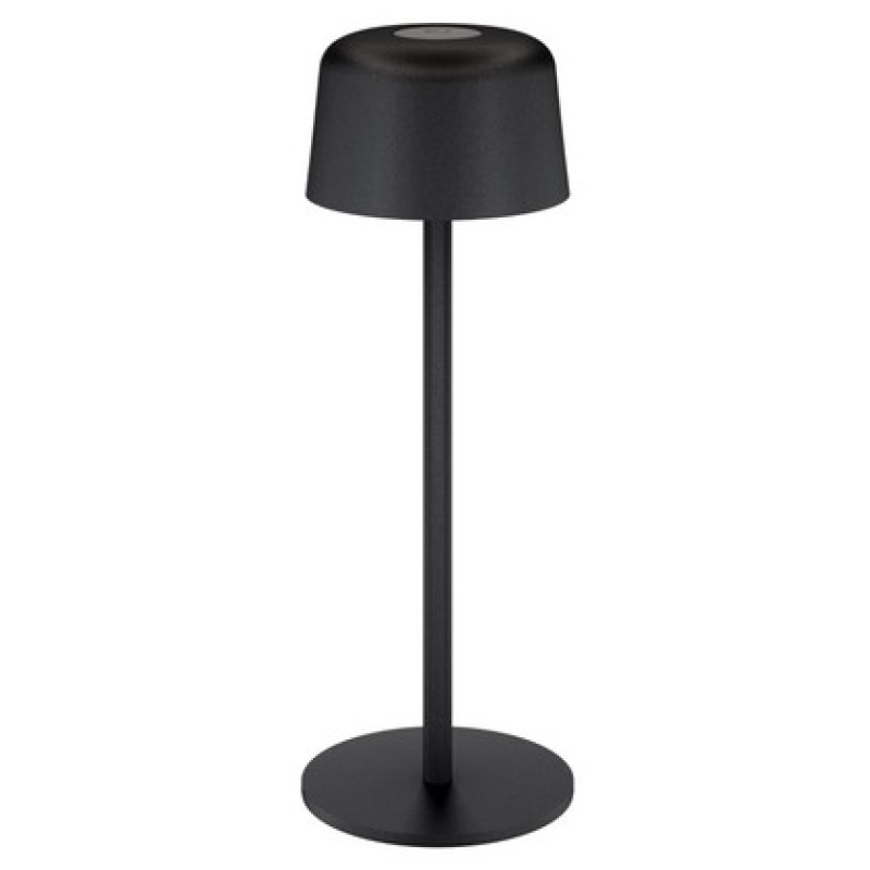 GOOBAY επιτραπέζιο φωτιστικό 77675, 3000K, dimmable, επαναφορτιζόμενο, μαύρο