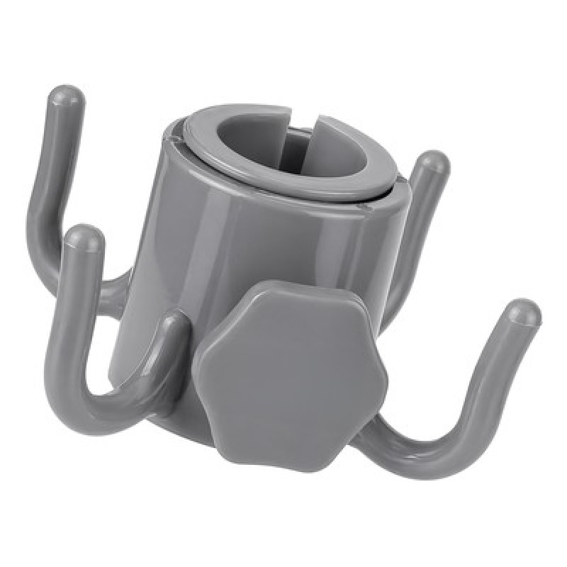 BRUNO κρεμάστρα ρούχων για ομπρέλα θαλάσσης BRN-0289, γκρι