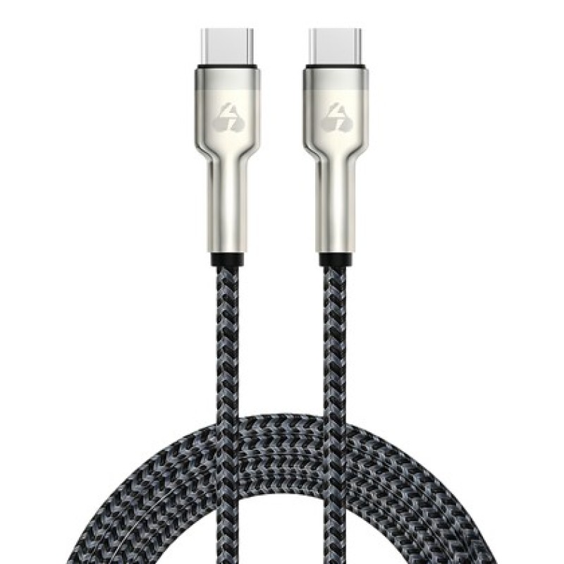 POWERTECH καλώδιο USB-C PTR-0198, PD 60W, 480Mbps, 1m, μαύρο