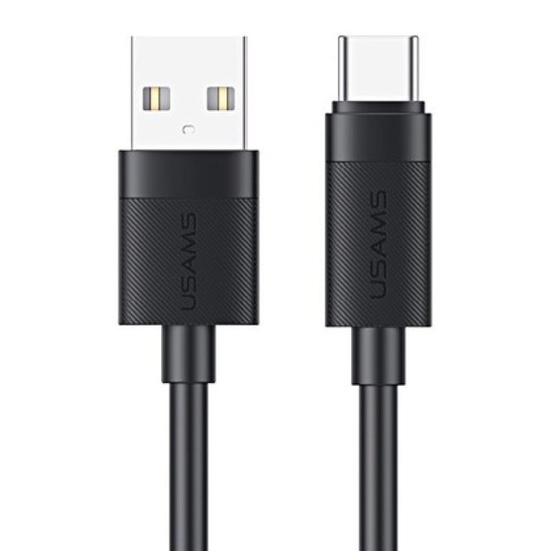 USAMS καλώδιο USB-C σε USB SJ777, 3A, 480Mbps, 1m, μαύρο