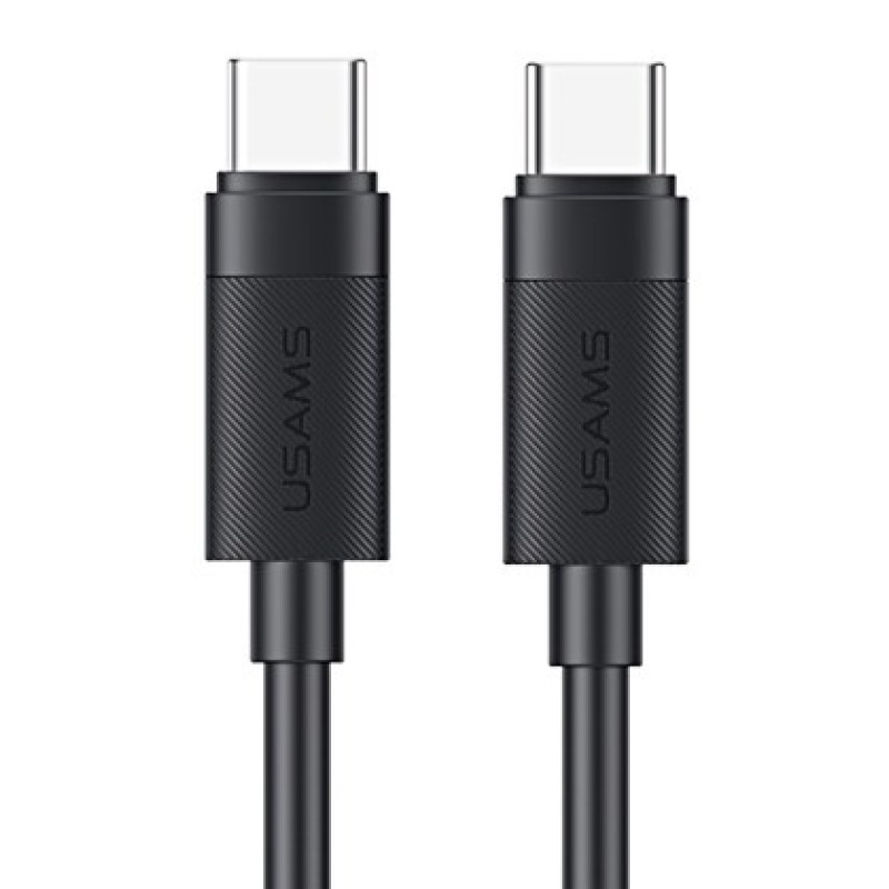 USAMS καλώδιο USB-C SJ780, 60W, 480Mbps, 1m, μαύρο