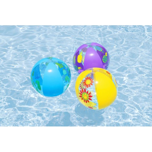 BESTWAY μπάλα θαλάσσης 31036, 51cm, διάφορα χρώματα/σχέδια, 1τμχ