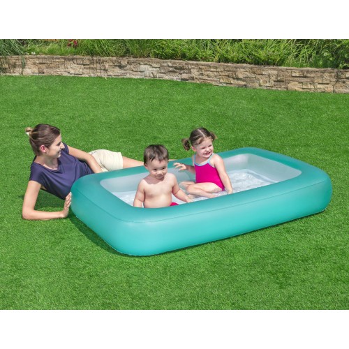 BESTWAY παιδική φουσκωτή πισίνα 51115, 102lt, 165x104x25cm, βεραμάν
