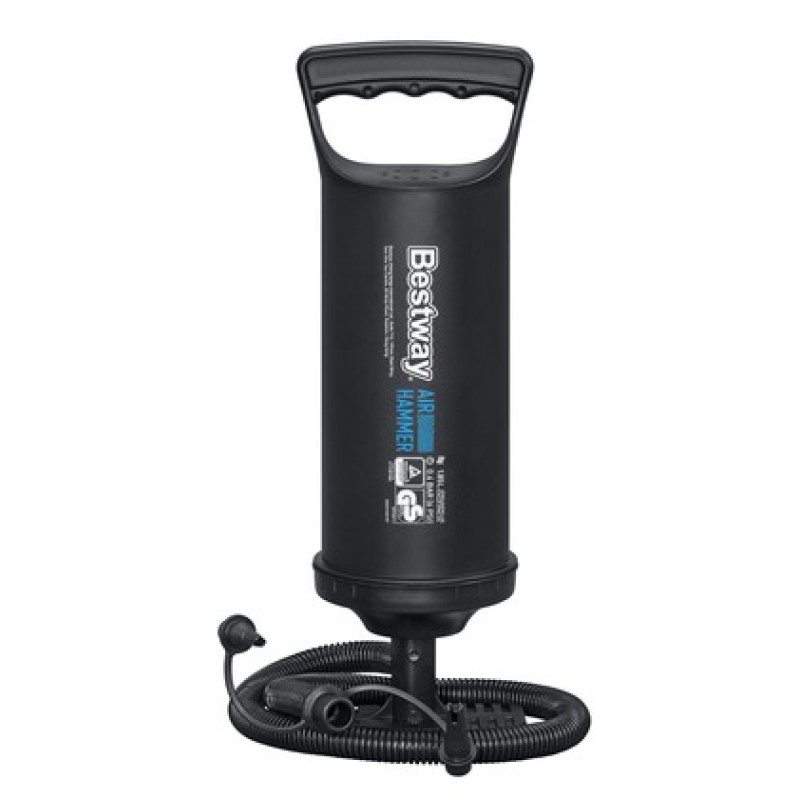 BESTWAY τρόμπα χειρός 62003, 1.85lt, 6PSI, μαύρη