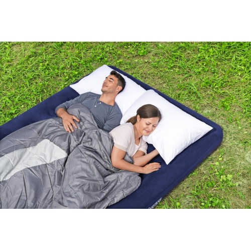BESTWAY φουσκωτό στρώμα 67003, διπλό, 203x152x22cm, μπλε