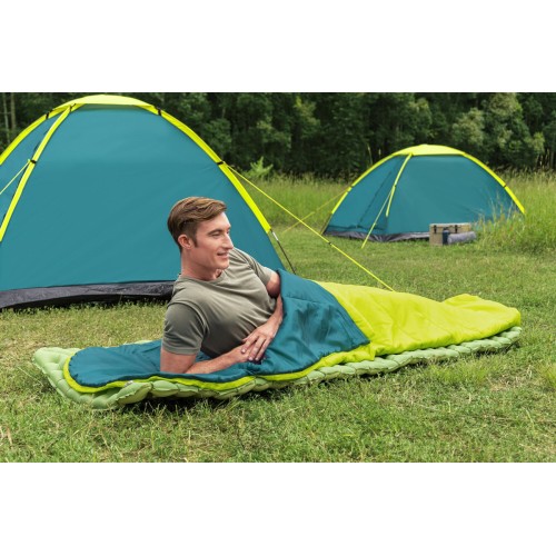 BESTWAY sleeping bag 68102, μονό, 220x75cm, lime