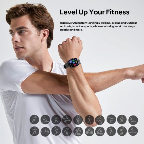 ZEBLAZE smartwatch Btalk Pro, heart rate, 1.91