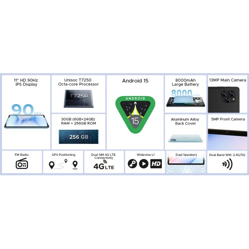 DOOGEE tablet Tab G6, 11