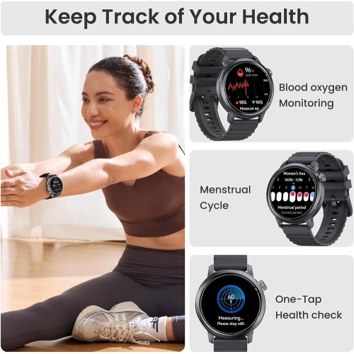 KOSPET smartwatch Orb, heart rate, 1.43