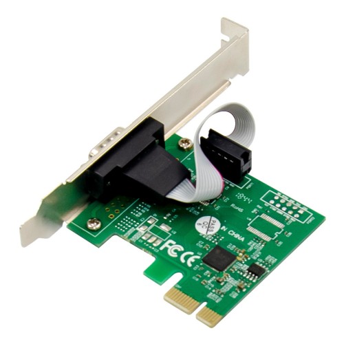 POWERTECH κάρτα επέκτασης PCIe σε serial ST328, 115.2Kbps, ASIX AX99100