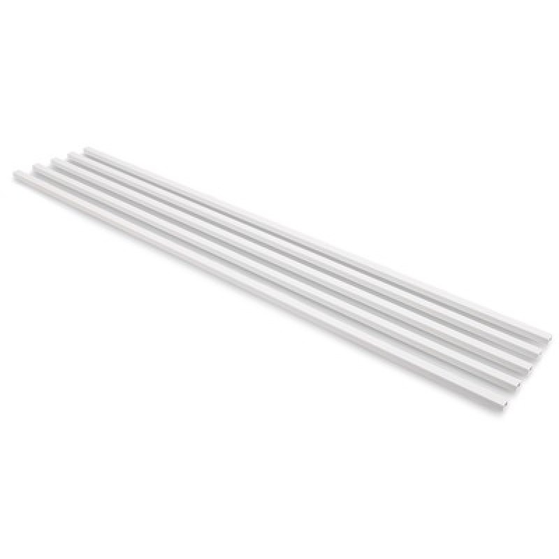 DELOCK κανάλι καλωδίων 22066 με συρόμενο κάλυμμα, αυτοκόλλητο, 15x10mm, 1m, λευκό, 5τμχ