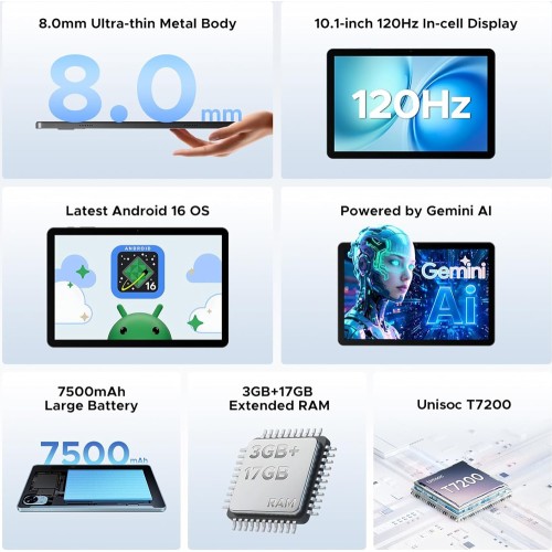 DOOGEE tablet Tab G5, 10.1