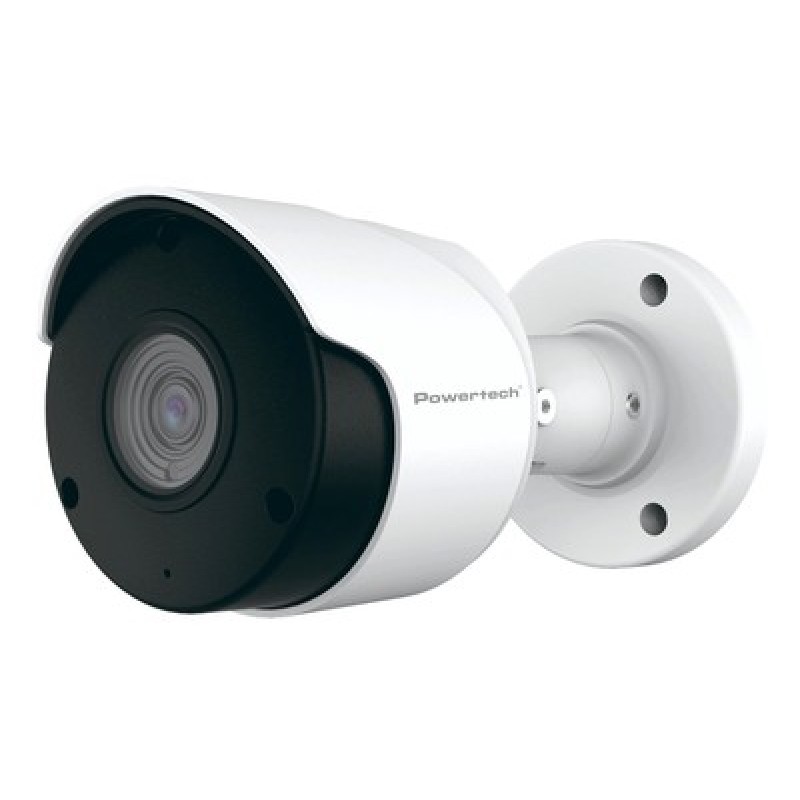 POWERTECH υβριδική κάμερα CCTV PT-1588 με μικρόφωνο & υπέρυθρα, 5MP, 2.8mm, IP66