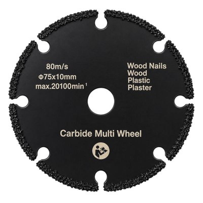 POWERTERCH δίσκος κοπής ξύλου PT-1649, 75mm, 20100rpm
