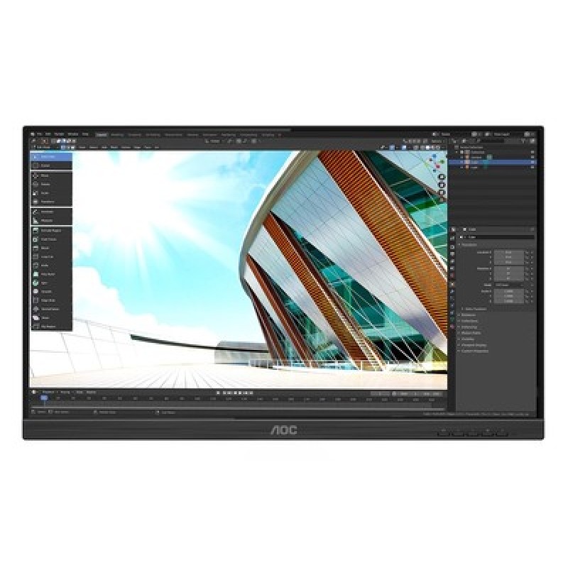 AOC used οθόνη 24P2Q IPS-LED, 23.8