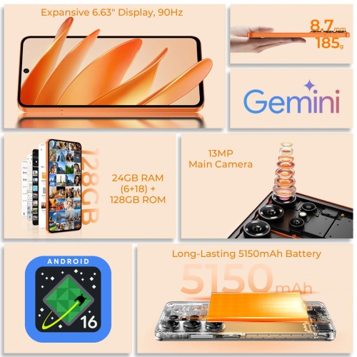 OUKITEL smartphone C26, 6.63