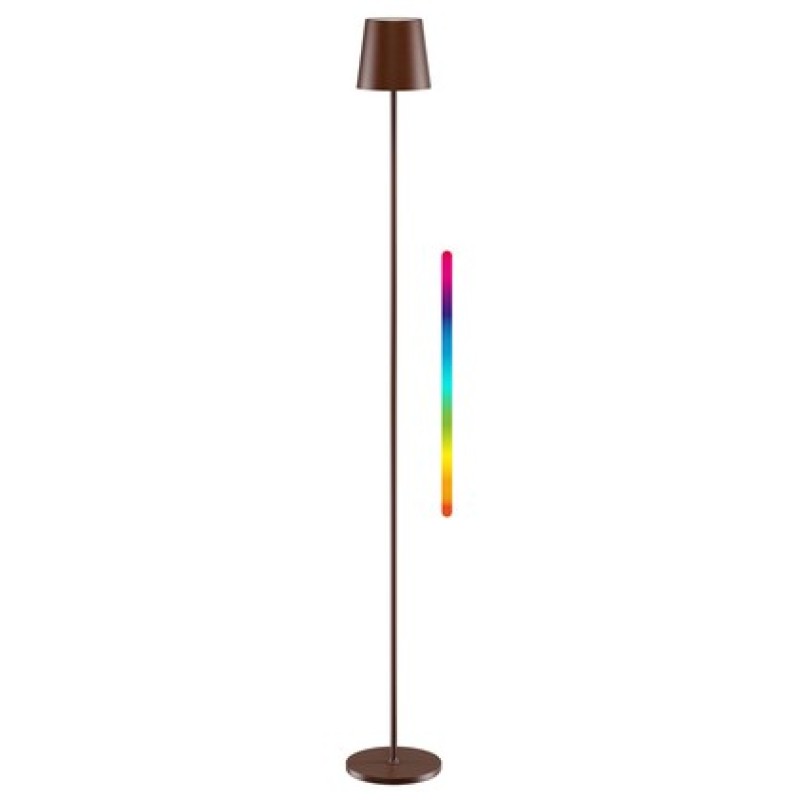 GOOBAY επιτραπέζιο φωτιστικό 76574, RGBW, dimmable, επαναφορτιζόμενο, έως 122.3cm ύψος, χάλκινο