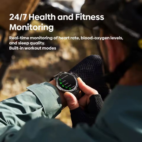 ZEBLAZE smartwatch Btalk 4 Pro, heart rate, 1.43