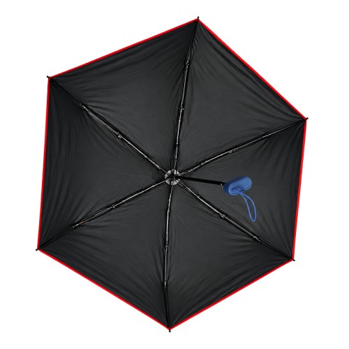 BRUNO mini ομπρέλα βροχής BRN-0321, σπαστή, Φ88cm, UV προστασία, με θήκη, μπλε
