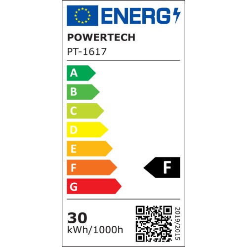 POWERTECH LED προβολέας PT-1617 με αισθητήρα κίνησης, 30W, 4000K, 2700lm, IP66, 2.5KV