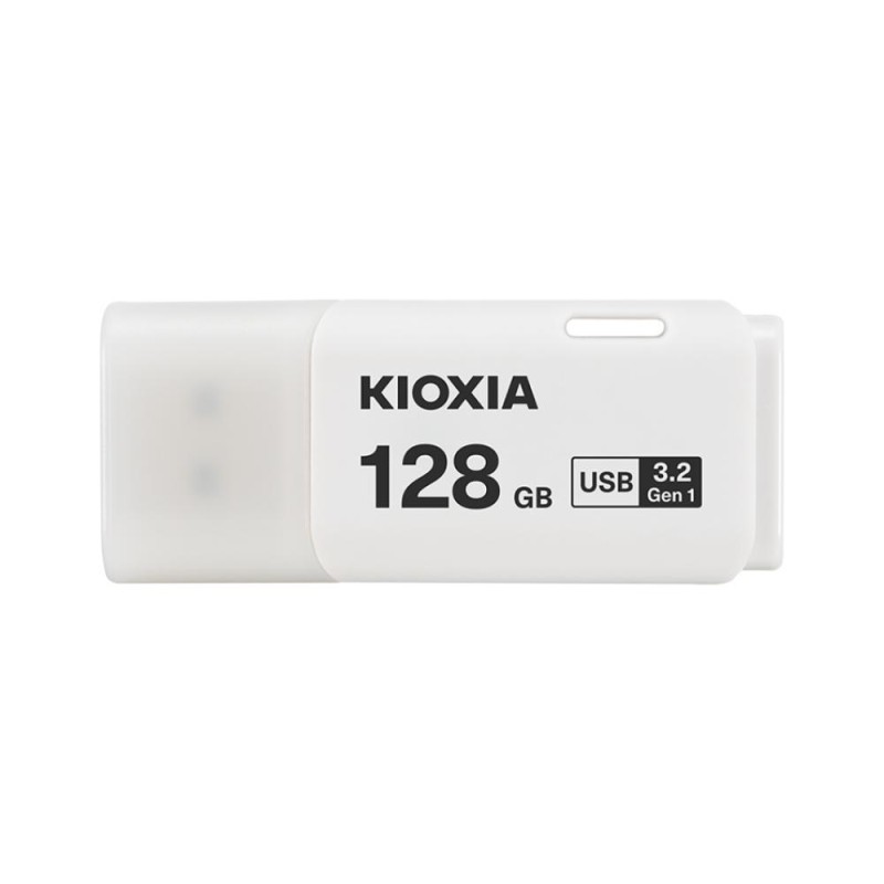 Kioxia TransMemory U301 128GB USB 3.2 Stick Λευκό (LU301W128GG4) (KIOLU301W128GG4)