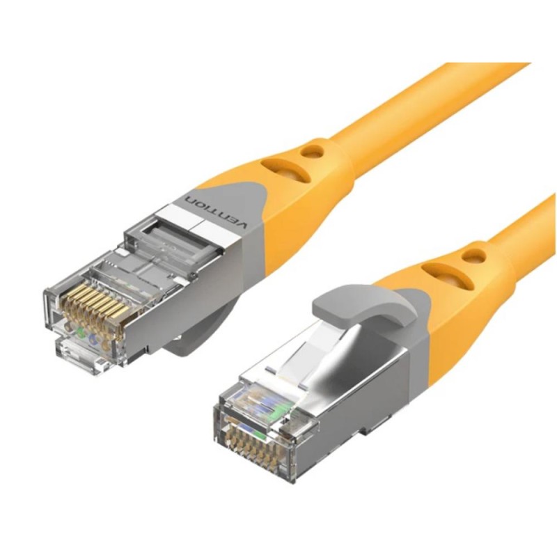 VENTION Cat.6A SFTP Patch Cable 1M Yellow (IBHYF) (VENIBHYF)