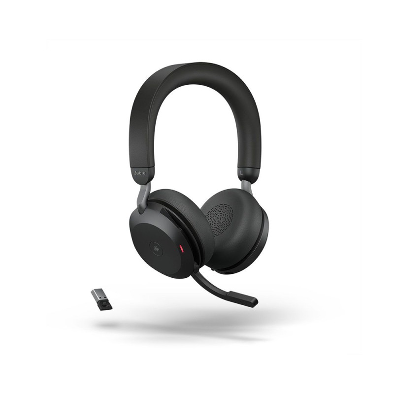 Jabra Headset Evolve2 75 Link380a MS Stereo Black (27599-999-999) (JAB27599-999-999)