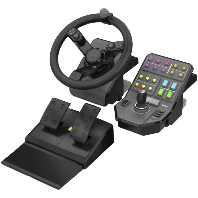 Logitech Heavy Equipment - G-Series - Steering Wheel and Pedal Set (945-000062) (LOGGSAITEKB)