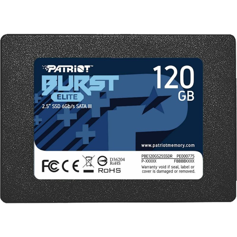 Patriot Burst Elite 120 GB Black SATA 6 Gb/s 25