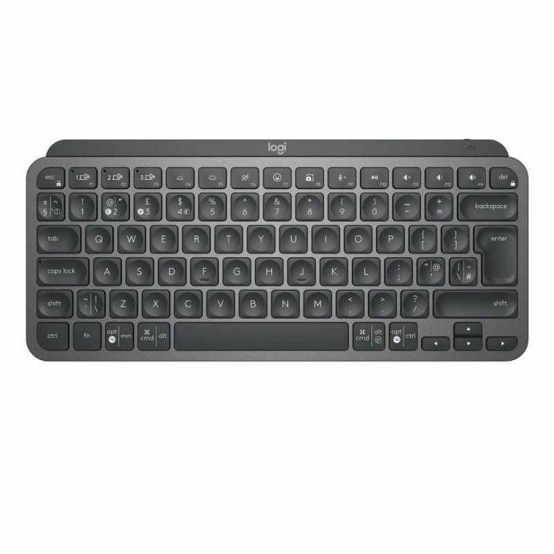 Logitech MX Keys Mini Ασύρματο Bluetooth Πληκτρολόγιο International English (920-010498) (LOGMXKEYSMINIBK)