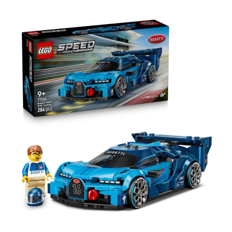 Lego Speed ​​Champions Bugatti Vision Gt Hyper Sports Car (77253) (LGO77253)