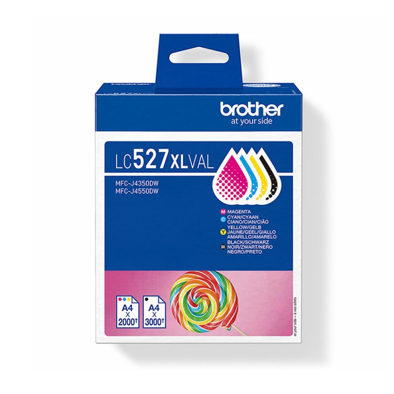 Brother Μελάνι Inkjet LC-527XLVA Multipack (LC527XLVAL) (BROLC527XLVAL)