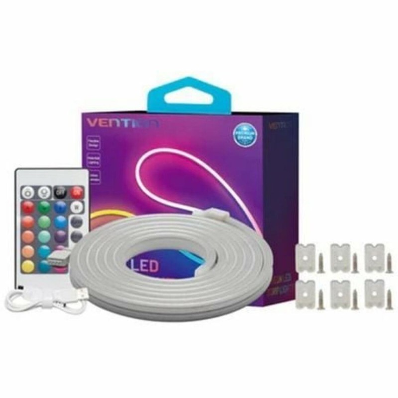 VENTION Silicone Neon LED Strip 1M with IR Remote and 5V USB Power Supply (PAEWF) (VENPAEWF)