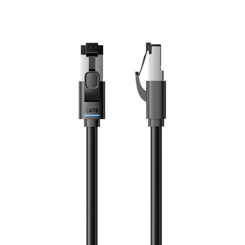 VENTION Ultra-Flexible Cat8 SFTP Ethernet Patch Cable 1.5M Black (IKRBG) (VENIKRBG)