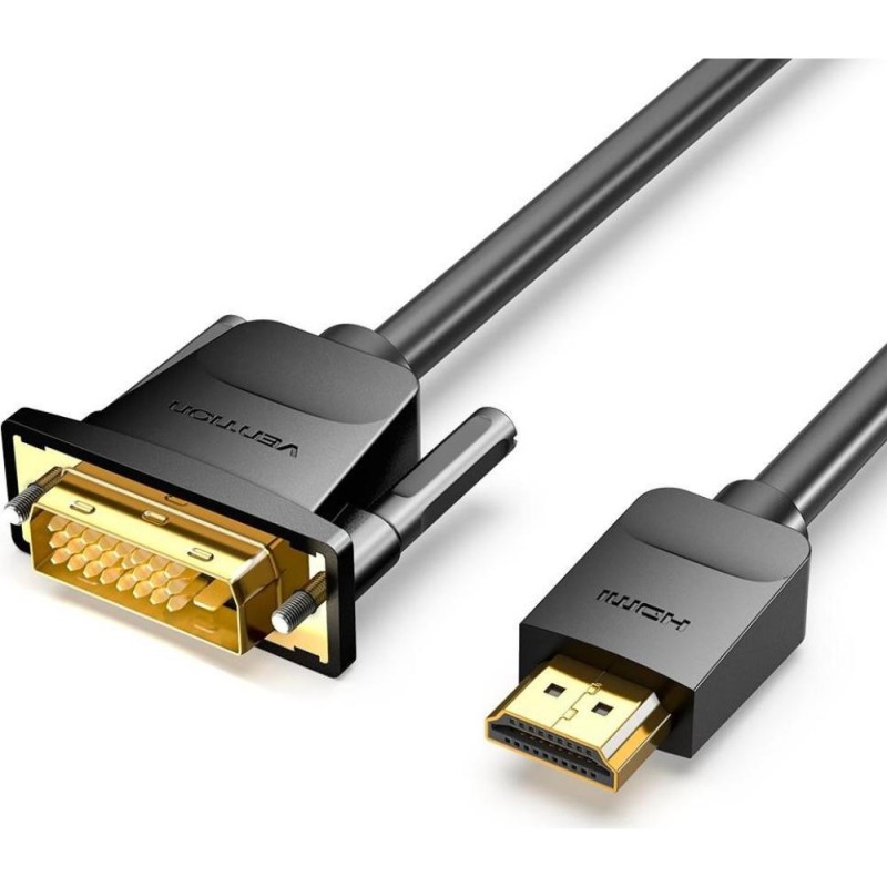 VENTION HDMI to DVI Cable 2M Black (ABFBH) (VENABFBH)