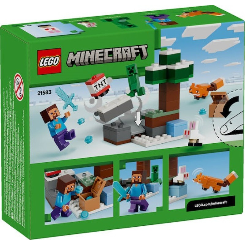 Lego Minecraft Steve's Adventure In The Taiga (21583) (LGO21583)
